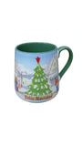 Taza Porcelana Árbol Navideño  Jumbo El Mundo De Sofia