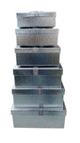 Caja de Regalo El Mundo de Sofia Serie 6pz Plata rectangular