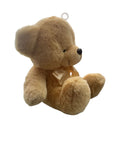 Peluche Oso Fluffy Mini Mostaza 17cm para centero de mesa