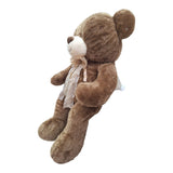 Peluche Oso moño gigante cafe 92 El Mundo de Sofia