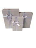 Caja de regalo El Mundo De Sofia, gris, serie  3 pz