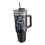 Termo Doble Pared SIGLO XXI Mandalorian Negro 1.2L