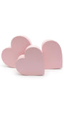 Caja El Mundo de Sofia Serie 3 pz regalo rosa corazon