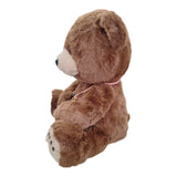 Oso  collar de Peluche El Mundo De Sofia Café 43 cm