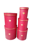 Caja El Mundo De Sofia Serie 5 pz Regalo rojo 28 Circular