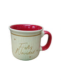 Taza Navideña Letrero Beige El Mundo De Sofía