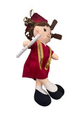 Peluche El Mundo de Sofía Niña Graduada 38cm Roja