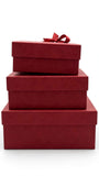 Caja de regalo El Mundo de Sofia Serie Tinta 3pz rectangular