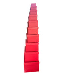 Caja de Regalo El Mundo De Sofia rojo 37.5 cm 10 pz