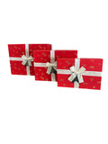 Caja de regalo El Mundo de Sofia Serie 3 pz roja