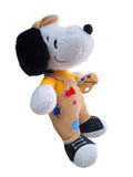 Peluche Snoopy Pintor #2 El Mundo De Sofia 45cm
