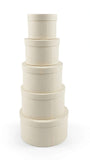 Caja El Mundo De Sofia Serie 5 pz De Regalo Beige Circular