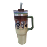 Termo Doble Pared SIGLO XXI Mandalorian 1.2L Amarillo