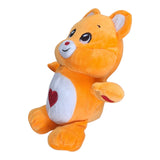 Peluche Osito Cariñoso Naranja  #0 25 cm