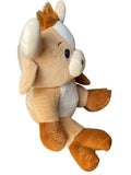 Peluche Toro Tik Tok #3 El Mundo de Sofia beige 80 cm