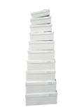 Caja El Mundo De Sofia 10 pz de regalo blanco rectangunlar