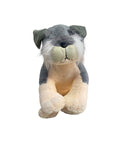 Peluche Perro Rubén  mediano Schnauzer 40cm El Mundo De Sofia