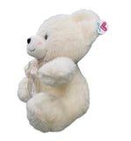 Peluche El Mundo De Sofia beige Sentado Con Moño Beige