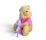 Peluche El Mundo De Sofía Winnie Pooh Amarillo Sentado