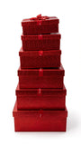 Caja de Regalo El Mundo de Sofia Serie 6 pz 32 cm Roja