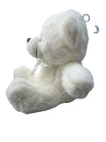 Peluche Oso Blanco Fluffy Mini 17 cm El Mundo de Sofia