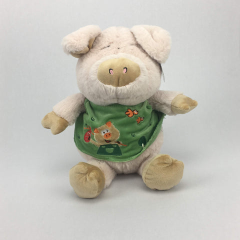 Peluche de puerco con playera mayoreo 17BX133 - El Mundo de Sofia