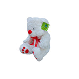 Oso de peluche Corazón blanco mayoreo - El Mundo de Sofia