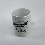 Taza de cerámica color blanco sublimada - El Mundo de Sofia